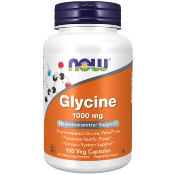 NOW Foods Glycine 1000 mg 100 capsules