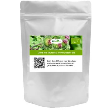 Vitanics Grote klis (Burdock) wortel poeder Bio biologisch
