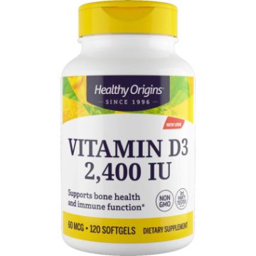 Healthy Origins Vitamine D3 2400 IE (MCT olie)