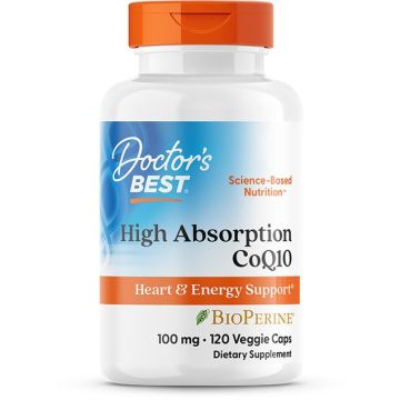 Doctor's Best High Absorption CoQ10 100 120 capsules