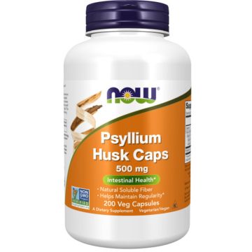 NOW Foods Psylliumvezels 500 mg