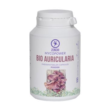 Mycopower Auricularia Caps 100 capsules biologisch