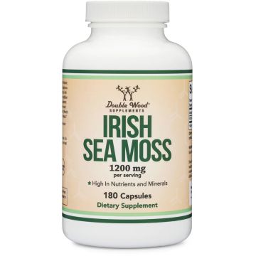 Double Wood Supplements Irish Sea Moss 180 capsules
