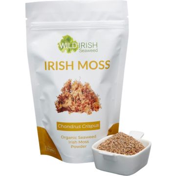 Wild Irish Seaweeds Organic Irish Moss 225 gram biologisch