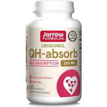 Jarrow Formulas Ubiquinol Q10 QH-absorb 200mg 60 softgels