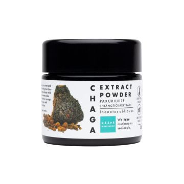 KAAPA Mushrooms Chaga Extract Poeder Bio 30 gram biologisch