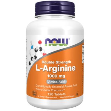 NOW Foods L-Arginine 1000 mg 120 tabletten
