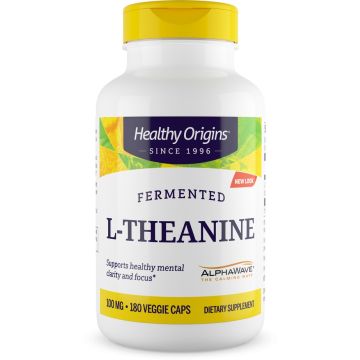 Healthy Origins L-Theanine 100 mg (AlphaWave®)