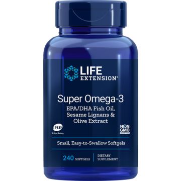 Life Extension Super Omega-3 EPA/DHA Easy Softgels