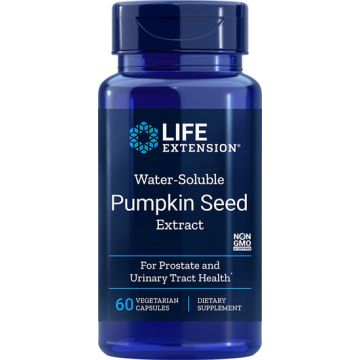 Life Extension Water-Soluble Pumpkin Seed Extract 60 capsules