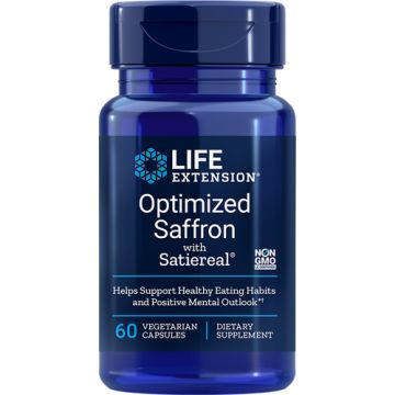 Life Extension Optimized Saffron with Satiereal® 60 capsules