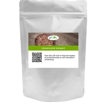 Vitanics Lijnzaad poeder biologisch 250 gram