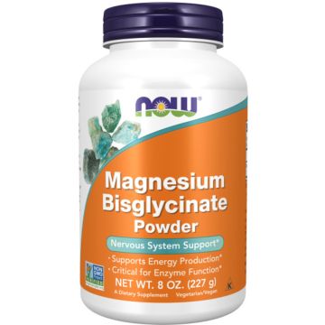 NOW Foods Magnesium Bisglycinaat Poeder 227 gram