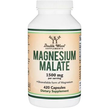 Double Wood Supplements Double Wood Supplements Magnesium Malate 420 capsules