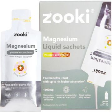 Zooki Magnesium Liposomaal 14 sachets