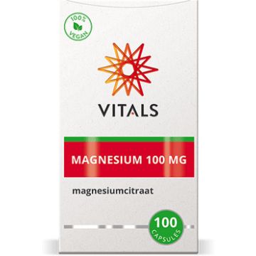 Vitals Magnesiumcitraat 100 mg 100 capsules