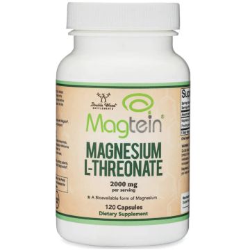 Double Wood Supplements Magnesium L-Threonate (Magtein) 100 capsules