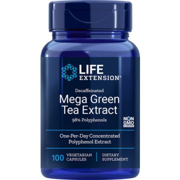 Life Extension Mega Green Tea Extract Decaffeinated 100 capsules