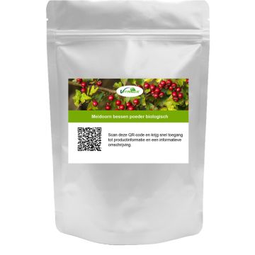 Vitanics Meidoorn bessen poeder biologisch 250 gram