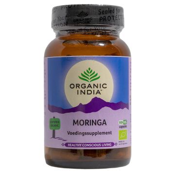 Organic India Moringa 90 capsules biologisch