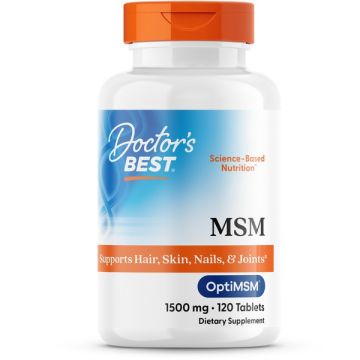 Doctor's Best MSM 1500 mg 120 tabletten