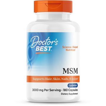 Doctor's Best MSM 1000 mg 180 capsules