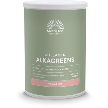 Mattisson Collagen AlkaGreens Poeder 300 gram
