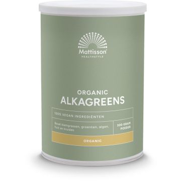 Mattisson Organic AlkaGreens Poeder 300 gram biologisch