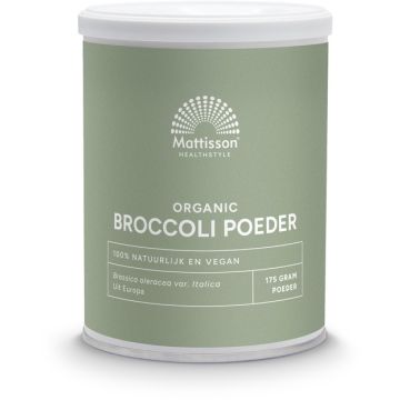 Mattisson Broccoli Poeder Bio 175 gram biologisch