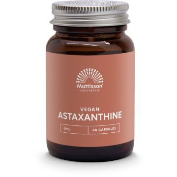 Mattisson Vegan Astaxanthine 8 mg 60 capsules
