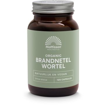 Mattisson Brandnetelwortel Bio 120 capsules biologisch