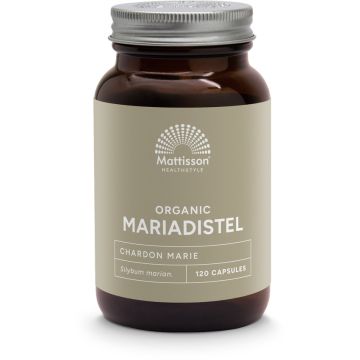 Mattisson Organic Mariadistel 250 mg 120 capsules biologisch