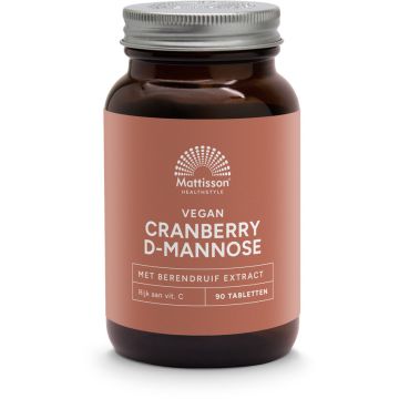 Mattisson Absolute Cranberry D-Mannose 90 tabletten