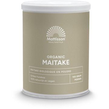 Mattisson Maitake Poeder Bio 100 gram biologisch