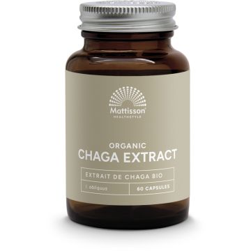 Mattisson Organic Chaga Extract 60 capsules biologisch