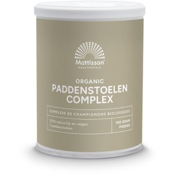 Mattisson Organic Paddenstoelen Complex 100 gram biologisch