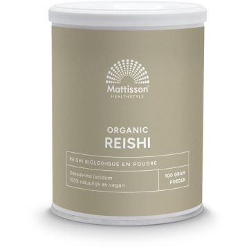 Mattisson Organic Reishi Poeder 100 gram biologisch