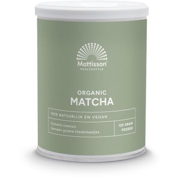 Mattisson Absolute Matcha Poeder - Instant Bio 125 gram biologisch