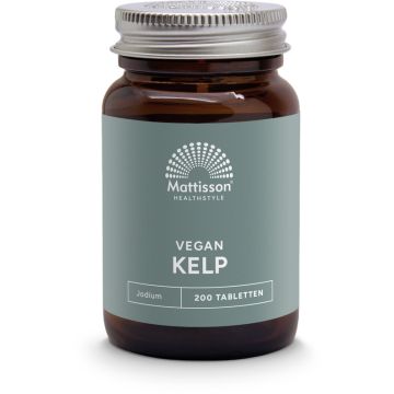 Mattisson Kelp Algenextract - 150 microgram jodium 200 tabletten