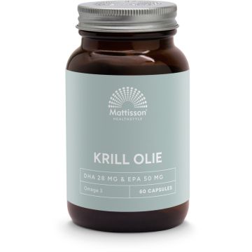Mattisson Krill Olie 500 mg 60 capsules