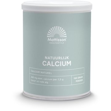Mattisson Natuurlijk Calcium Icecal 480 mg 150 gram