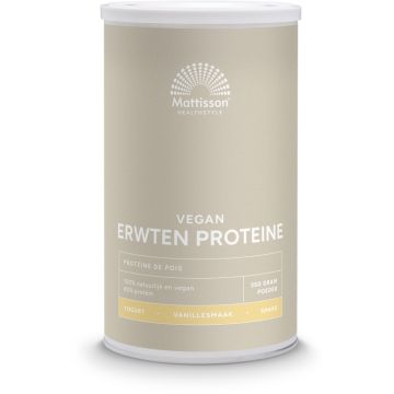 Mattisson Absolute Erwten Proteïne Poeder - Vanille 350 gram