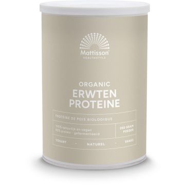Mattisson Erwten Proteïne Bio 350 gram biologisch