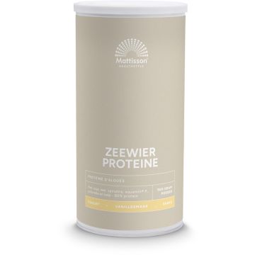 Mattisson Zeewier Eiwit SuperShake Poeder Vanille 78% 500 gram