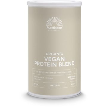 Mattisson Vegan Protein Blend Bio 400 gram biologisch