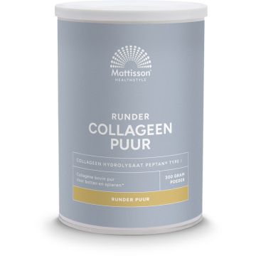 Mattisson Runder Collageen Hydrolysaat - Peptides Peptan® 300 gram
