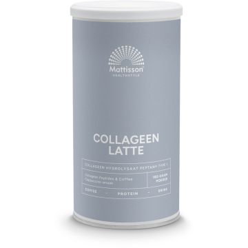 Mattisson Absolute Collageen Latte Instant Collagen & Coffee Drink 180 gram