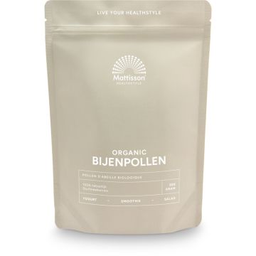 Mattisson Bijenpollen Bio 300 gram biologisch