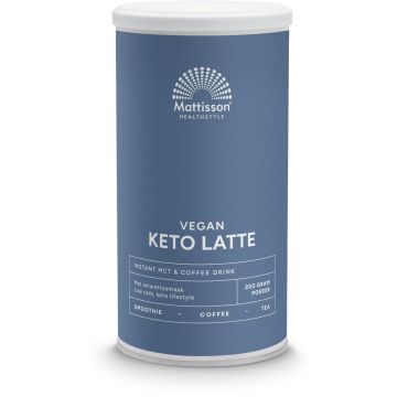 Mattisson Vegan Keto Latte Instant MCT & Coffee Drink 200 gram
