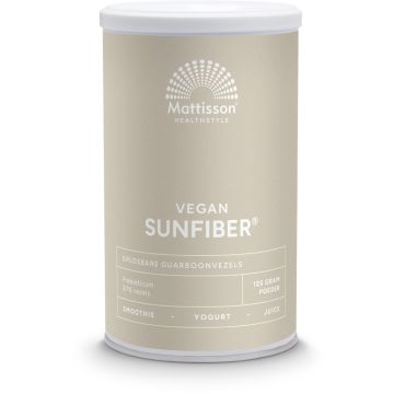Mattisson Vegan Sunfiber 125 gram